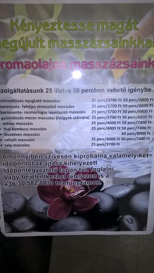 Lilla Wellnessapartman 잘라카로쉬 외부 사진